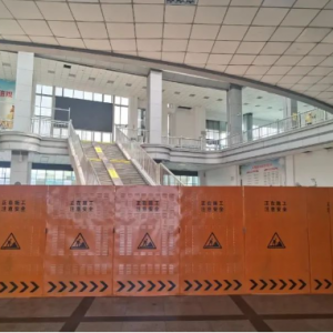 商丘火车南站改造施工，旅客出行这么走→